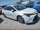 2022 Toyota Corolla Hybrid Le White vin: JTDEAMDE2N3013600