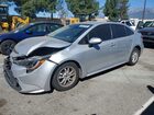 2022 Toyota Corolla Hybrid Le Silver vin: JTDEAMDEXNJ048834