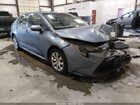 2022 Toyota Corolla Le Blue vin: JTDEPMAE0N3014442