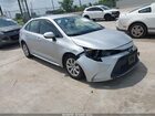 2021 Toyota Corolla Le Silver vin: JTDEPMAE4MJ144220