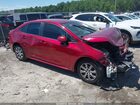 2022 Toyota Corolla Le Red vin: JTDEPMAE5NJ194626