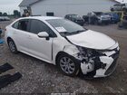 2022 Toyota Corolla Le White vin: JTDEPMAE6N3019709