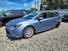 2021 Toyota Corolla Le Blue vin: JTDEPMAE9MJ166908