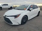 2022 Toyota Corolla Le White vin: JTDEPMAE9N3006503