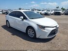 2022 Toyota Corolla Le White vin: JTDEPMAE9N3027478