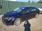 2021 Toyota Corolla Le Blue vin: JTDEPMAEXMJ175388