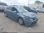 2022 Toyota Corolla Le Light Blue vin: JTDEPMAEXN3004453
