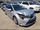 2020 Toyota Corolla Le Silver vin: JTDEPRAE1LJ101255