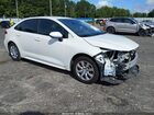 2020 Toyota Corolla Le White vin: JTDEPRAE2LJ066435