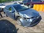 2020 Toyota Corolla Le Light Blue vin: JTDEPRAE2LJ071327