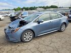2020 Toyota Corolla Le Синий vin: JTDEPRAE5LJ058393