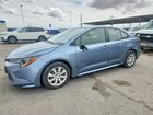 2020 Toyota Corolla Le Blue vin: JTDEPRAE8LJ088181