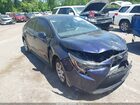 2020 Toyota Corolla Le Blue vin: JTDEPRAE9LJ023887