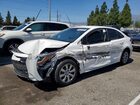 2020 Toyota Corolla Le White vin: JTDEPRAEXLJ093463