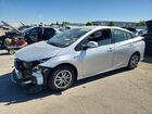 2021 Toyota Prius Prime Le Silver vin: JTDKAMFP5M3174376