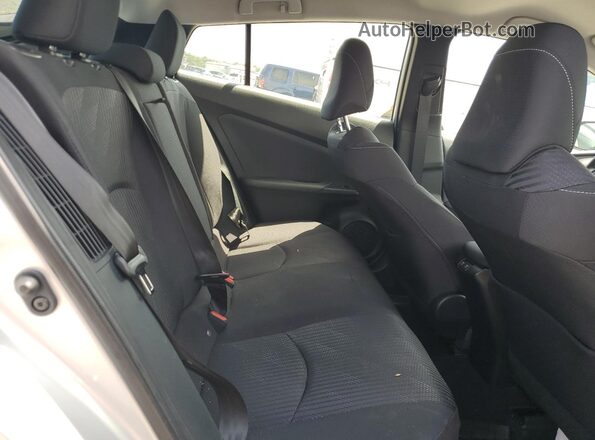 JTDKAMFP9N3215416 2022 TOYOTA PRIUS Silver Vista de los asientos traseros