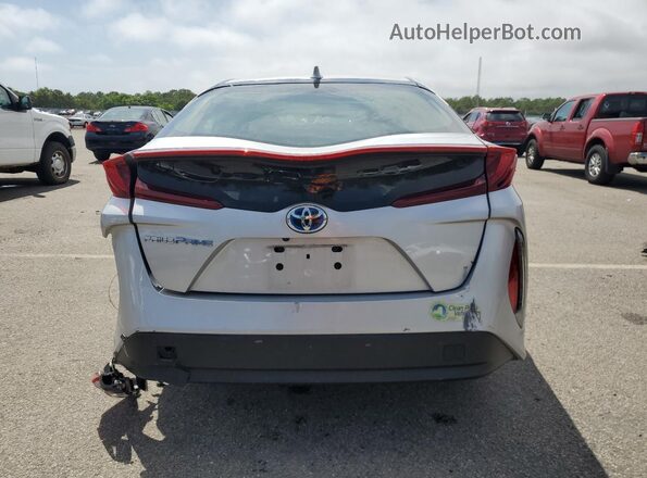 JTDKAMFP9N3215416 2022 TOYOTA PRIUS Silver Vista trasera