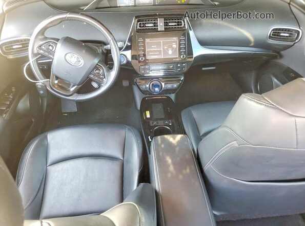 JTDKAMFU1N3160983 2022 TOYOTA PRIUS Black Vista del salpicadero