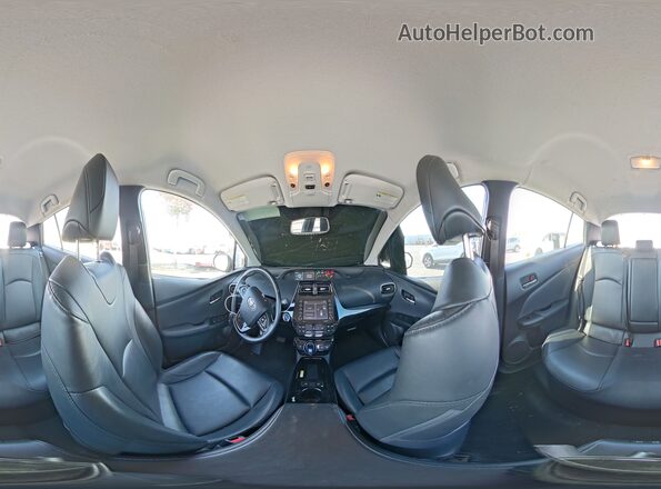 JTDKAMFU1N3160983 2022 TOYOTA PRIUS Black Vista de la etiqueta del VIN