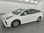 2021 Toyota Prius Le White vin: JTDKAMFU5M3148396