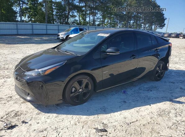 JTDKAMFUXN3168516 2022 TOYOTA PRIUS Black Vista tres cuartos delantera izquierda