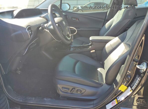 JTDKAMFUXN3168516 2022 TOYOTA PRIUS Black Vista interior delantera