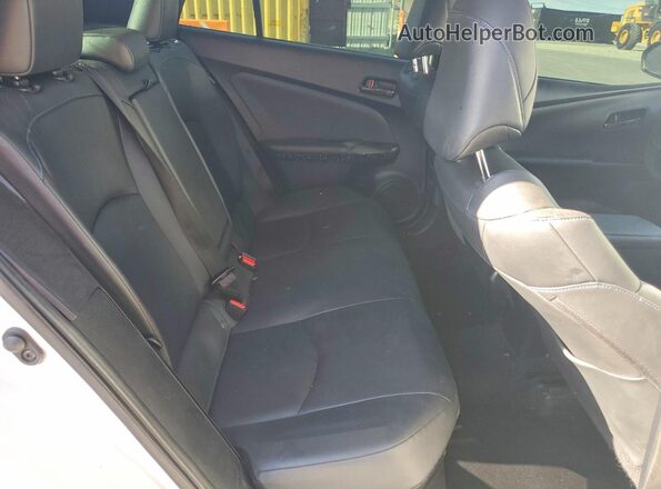 JTDKAMFUXN3172954 2022 TOYOTA PRIUS Белый Вид задних сидений