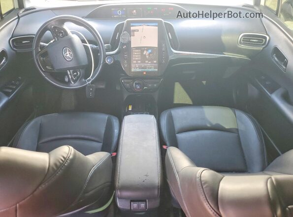 JTDKAMFUXN3172954 2022 TOYOTA PRIUS Белый Вид панели приборов