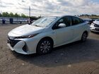 2020 Toyota Prius Prime Le White vin: JTDKARFP2L3155599