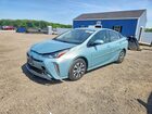 2019 Toyota Prius Xle Awd-e Green vin: JTDL9RFU5K3000420