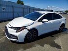2020 Toyota Corolla Se White vin: JTDS4RCEXLJ043607