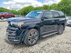 2017 Toyota 4runner Limited Black vin: JTEBU5JR2H5437743