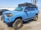 2018 Toyota 4runner Trd Pro Blue vin: JTEBU5JR2J5544586