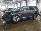 2018 Toyota 4runner Limited Gray vin: JTEBU5JR5J5487798