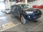 2019 Toyota 4runner Sr5 Premium Синий vin: JTEBU5JR8K5688984