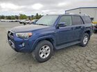 2016 Toyota 4runner Sr5 Premium Blue vin: JTEBU5JR9G5334432