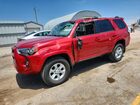 2024 Toyota 4runner Sr5 Premium Red vin: JTENU5JR2R6218466