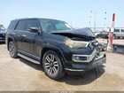 2016 Toyota 4runner Limited Black vin: JTEZU5JR2G5128223