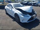 2016 Lexus Rc 200t   White vin: JTHHA5BC4G5002897