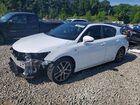 2016 Lexus Ct 200 White vin: JTHKD5BH5G2269590