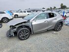 2020 Lexus Ux 250h Silver vin: JTHR9JBH9L2020549
