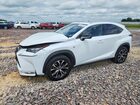 2016 Lexus Nx 200t F Sport White vin: JTJBARBZ8G2090435