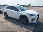2021 Lexus Nx 300 F Sport White vin: JTJSARBZ1M2201774