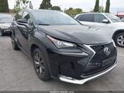 2016 Lexus Nx 200t F Sport Black vin: JTJYARBZ8G2049488