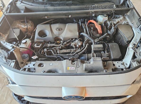 JTM16RFV6RJ062097 2024 TOYOTA RAV4 White Engine compartment view