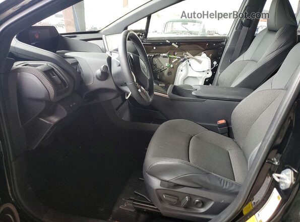 JTMAAAAA9SA073248 2025 TOYOTA BZ4X Black Вид салону спереду