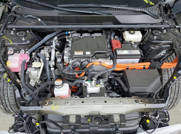 JTMAAAAA9SA073248 2025 TOYOTA BZ4X Black Вид підкапотного простору