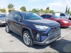 2019 Toyota Rav4 Xle Premium Blue vin: JTMC1RFV1KD027530