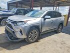 2019 Toyota Rav4 Xle Premium Silver vin: JTMC1RFV2KD504773