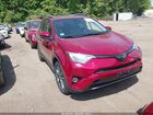 2018 Toyota Rav4 Limited Red vin: JTMDFREV6JD243525
